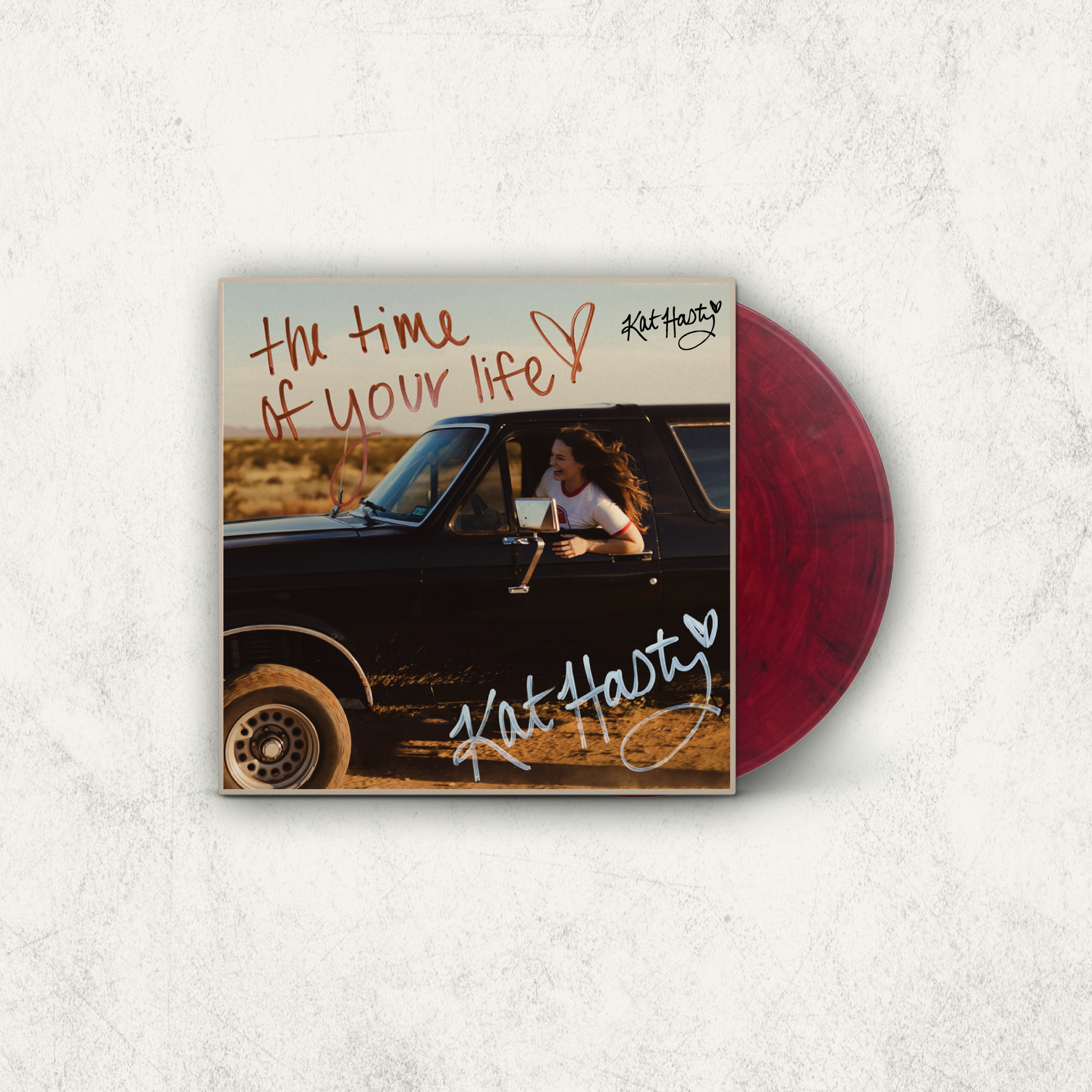 (PRE-ORDER) Kat Hasty - Signed "The Time of Your Life" Vinyl LP