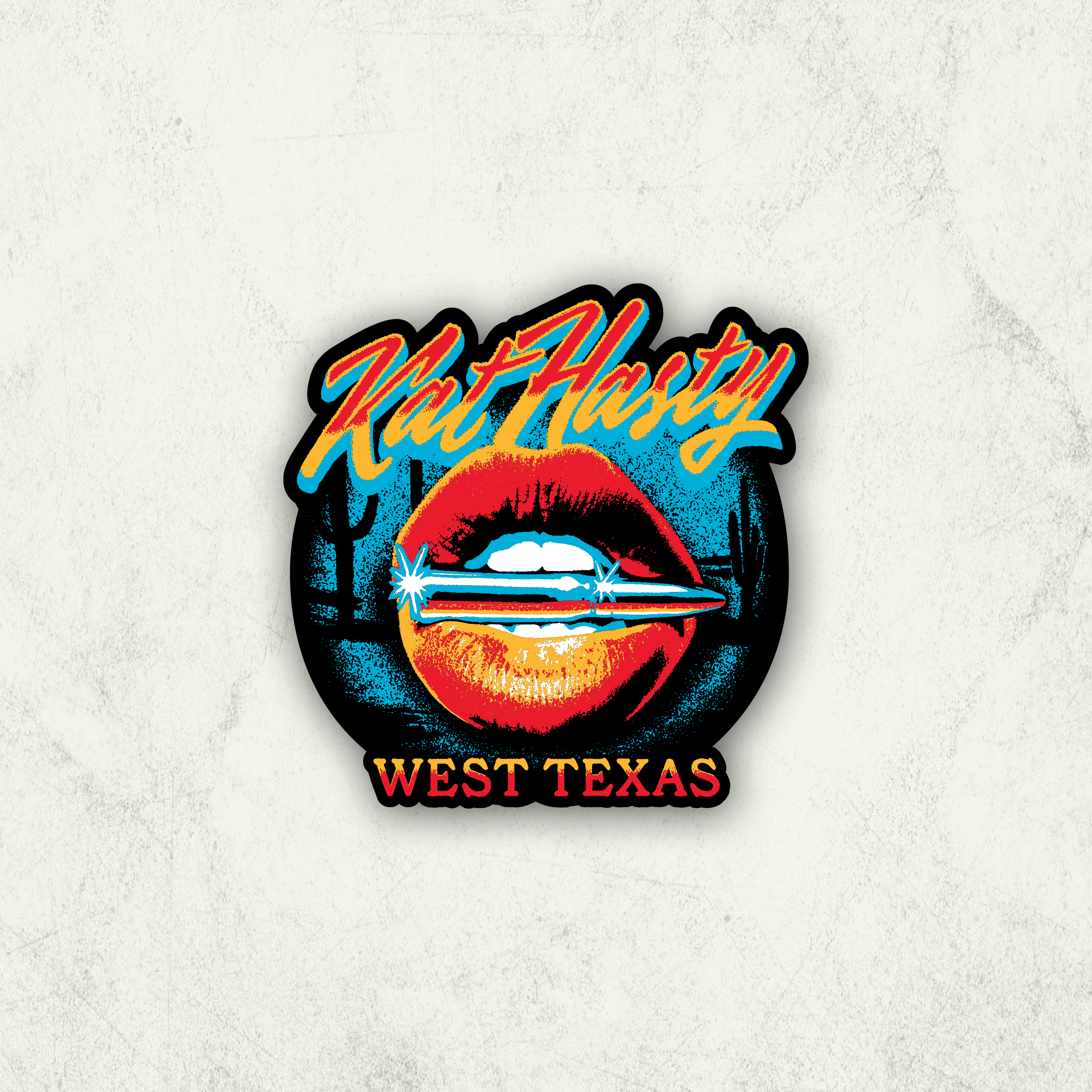 Bite the Bullet Sticker