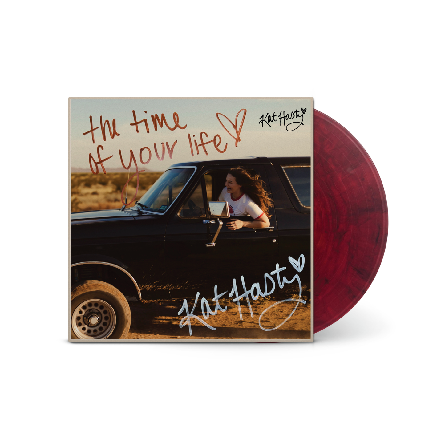 (PRE-ORDER) Kat Hasty - Signed "The Time of Your Life" Vinyl LP
